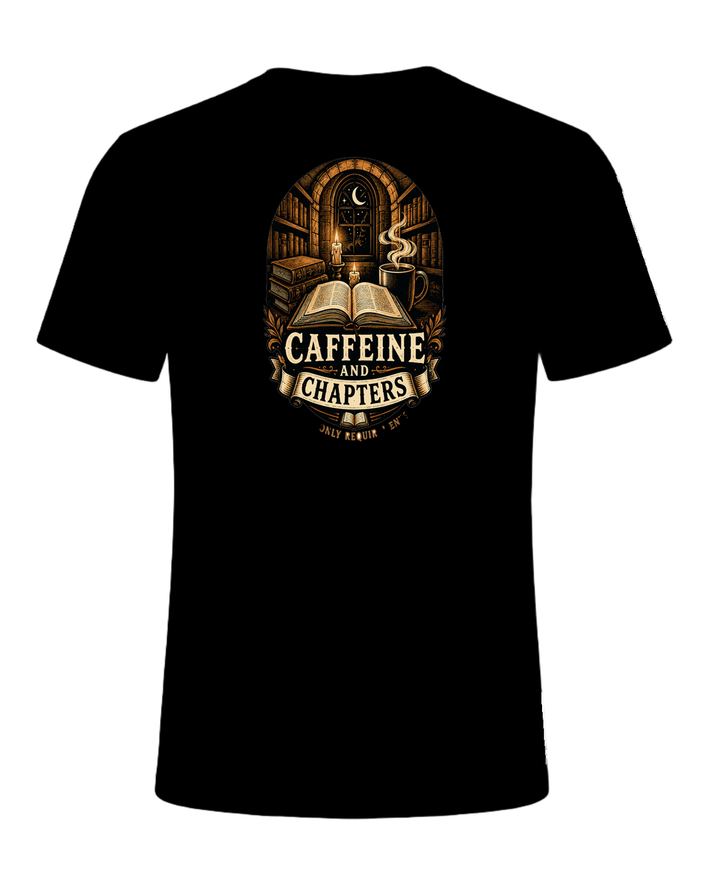 Books & Coffee — Black