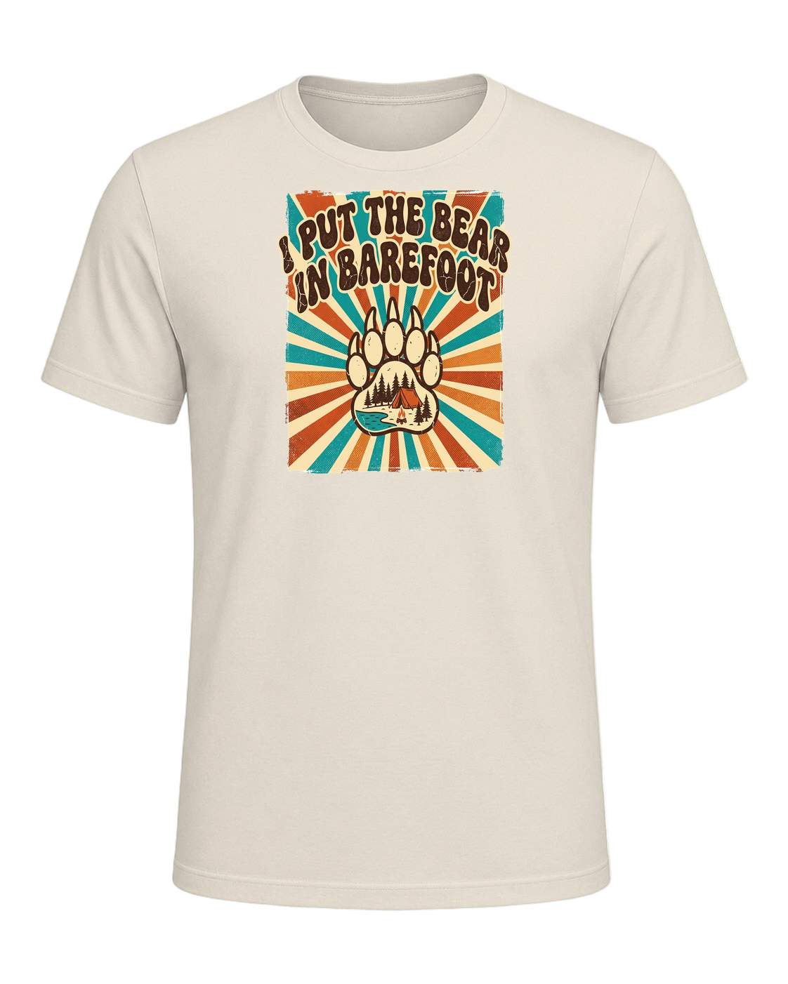 I PUT THE BEAR IN BAREFOOT — Heather Prism Natural