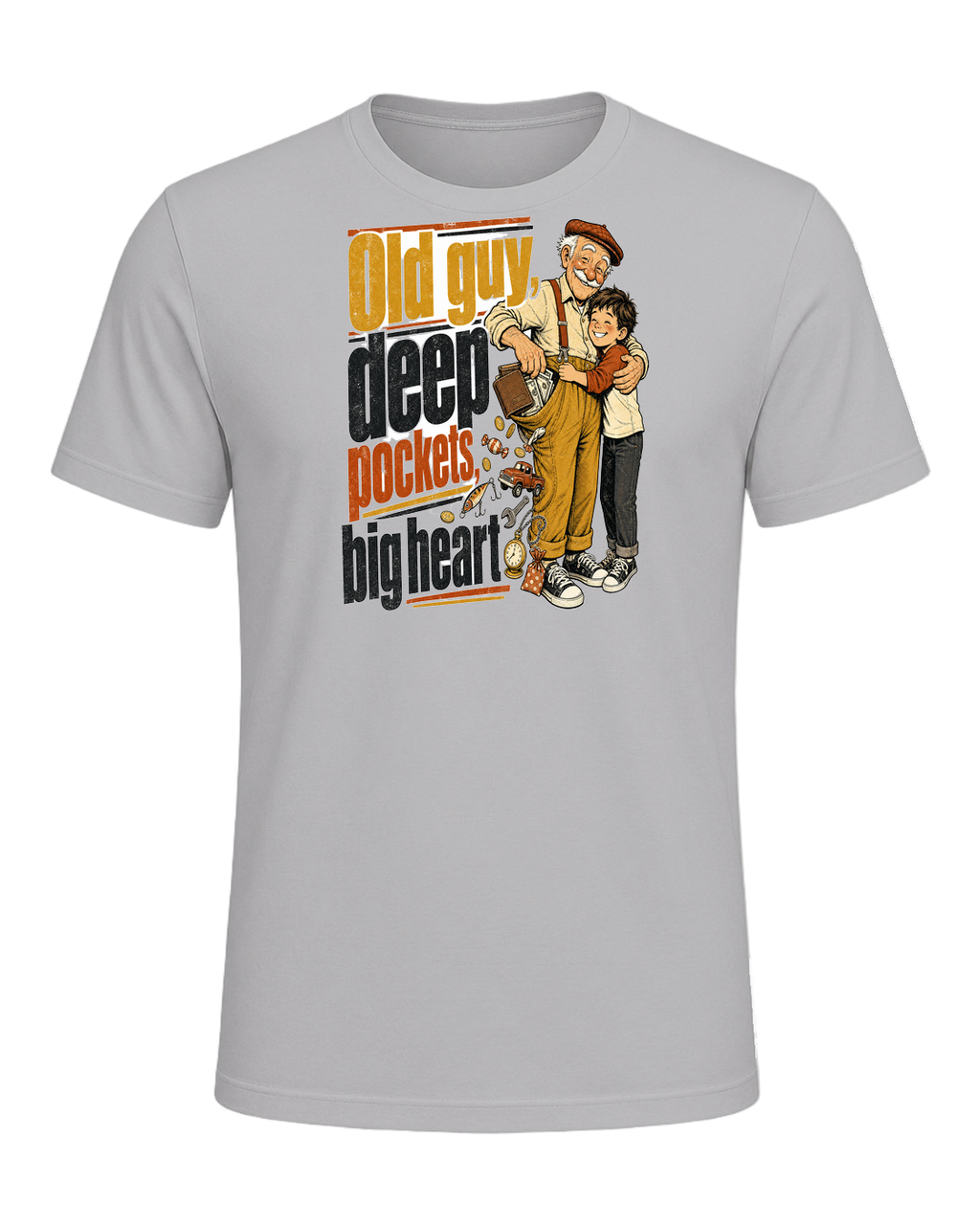 Old guy, deep pockets, big heart — Athletic Heather