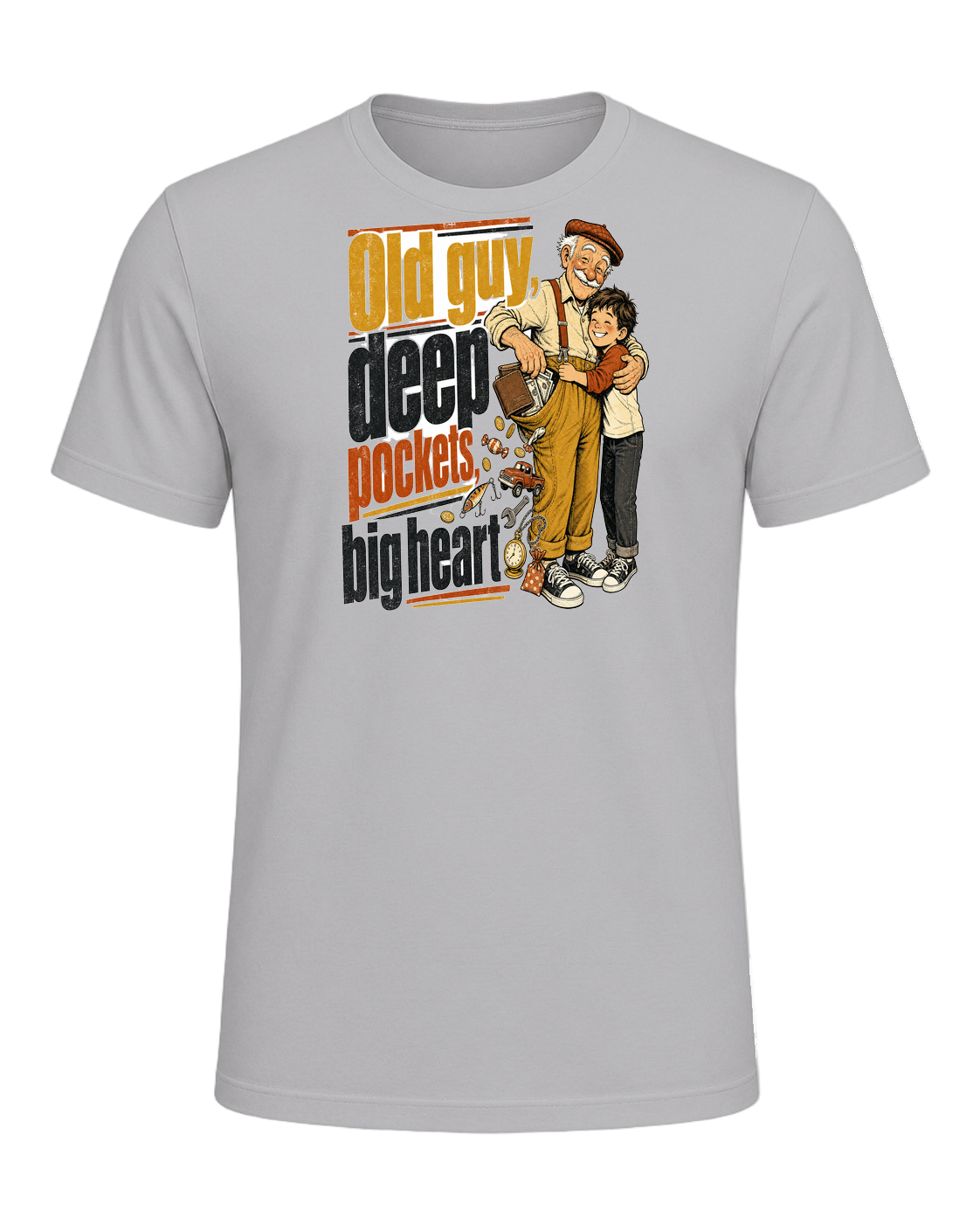 Old guy, deep pockets, big heart — Athletic Heather