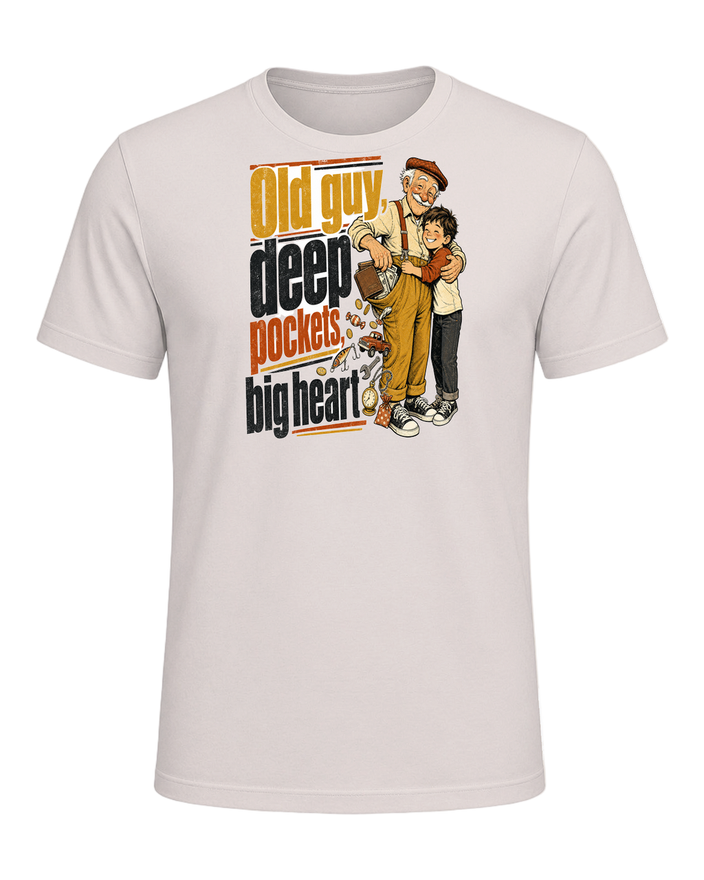 Old guy, deep pockets, big heart — Heather Dust