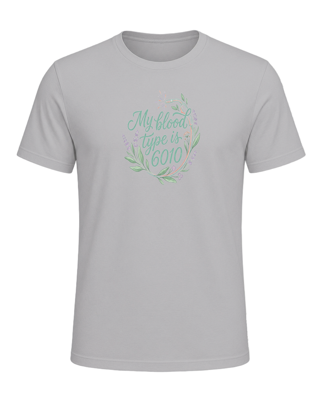 My blood type is 6010 — Athletic Heather