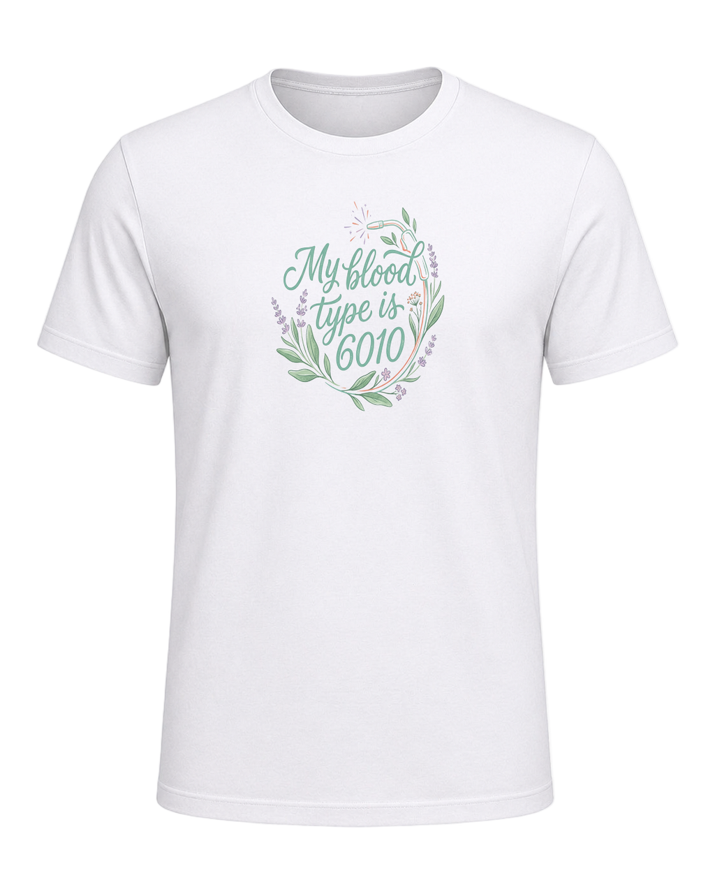 My blood type is 6010 — White
