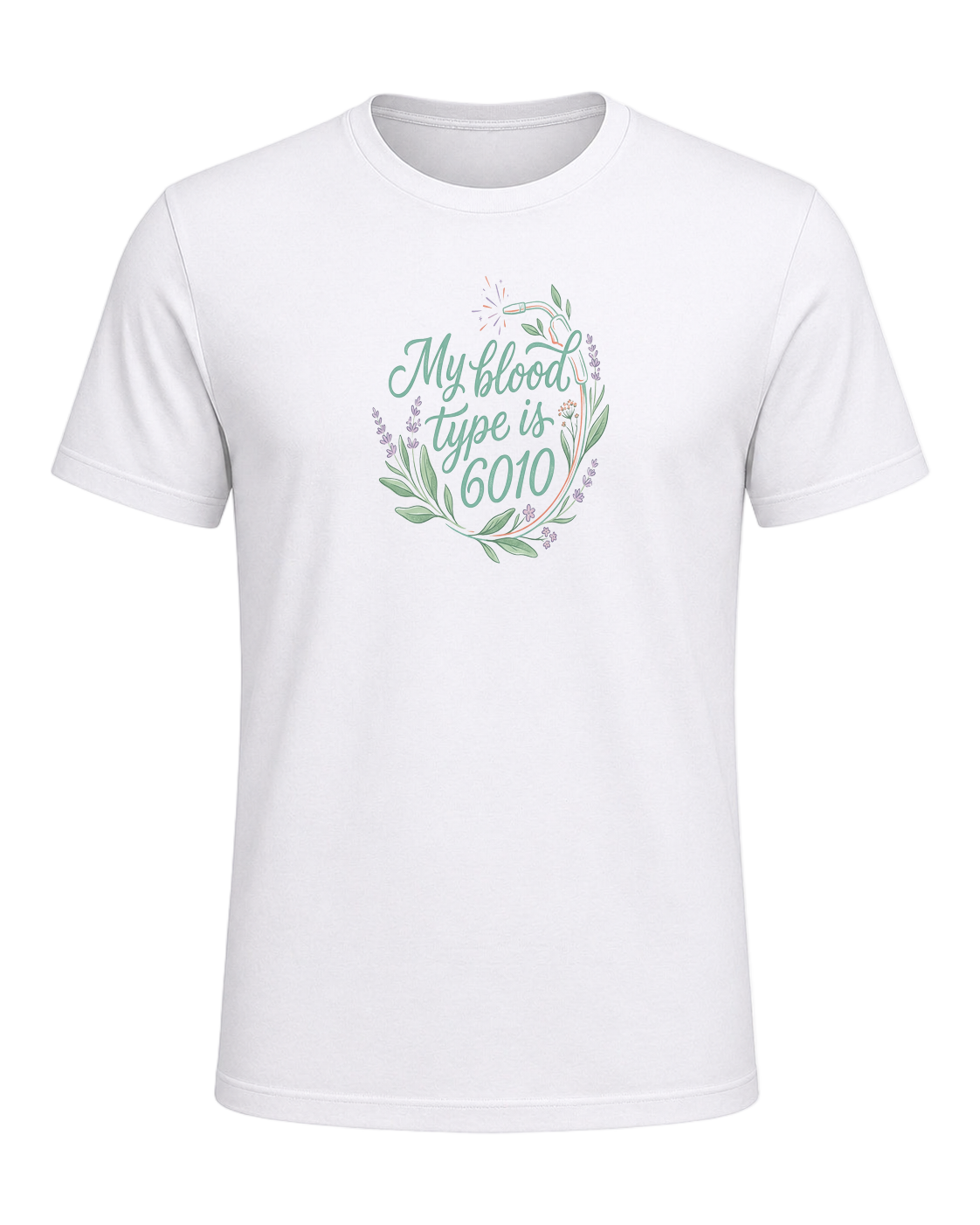 My blood type is 6010 — White