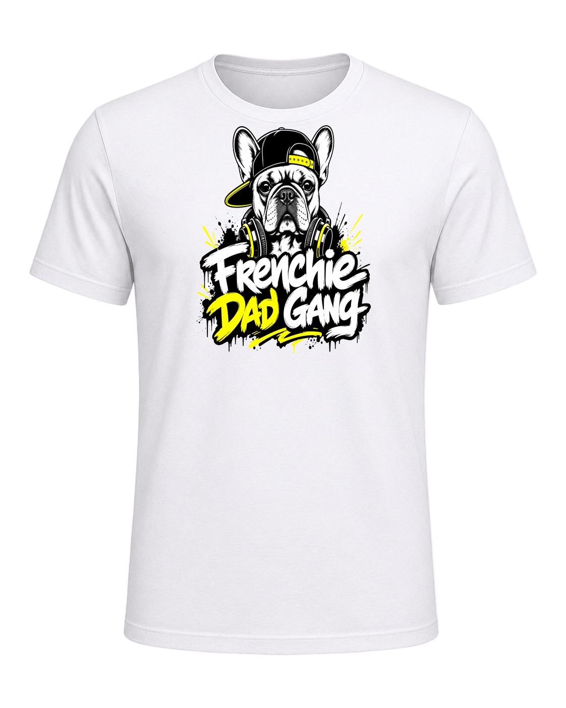 French Bulldog Dad — White