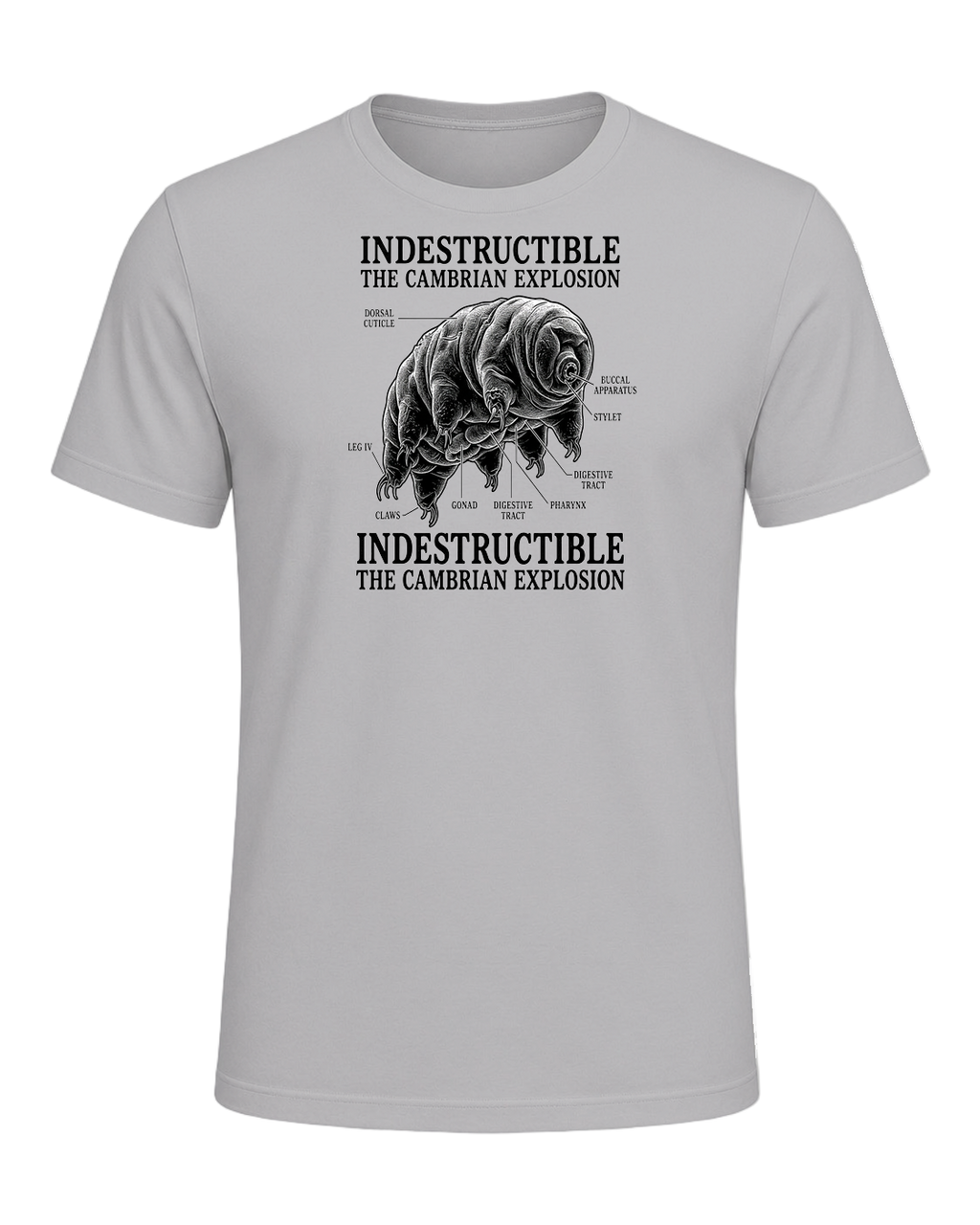 Tardigrade Science Nerd — Athletic Heather
