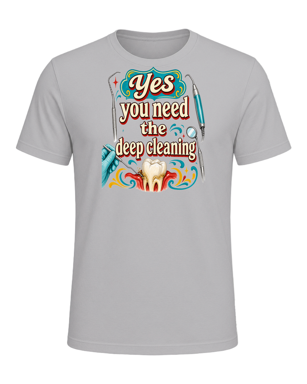 Yes you need the deep cleaning — Athletic Heather