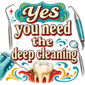 Yes you need the deep cleaning