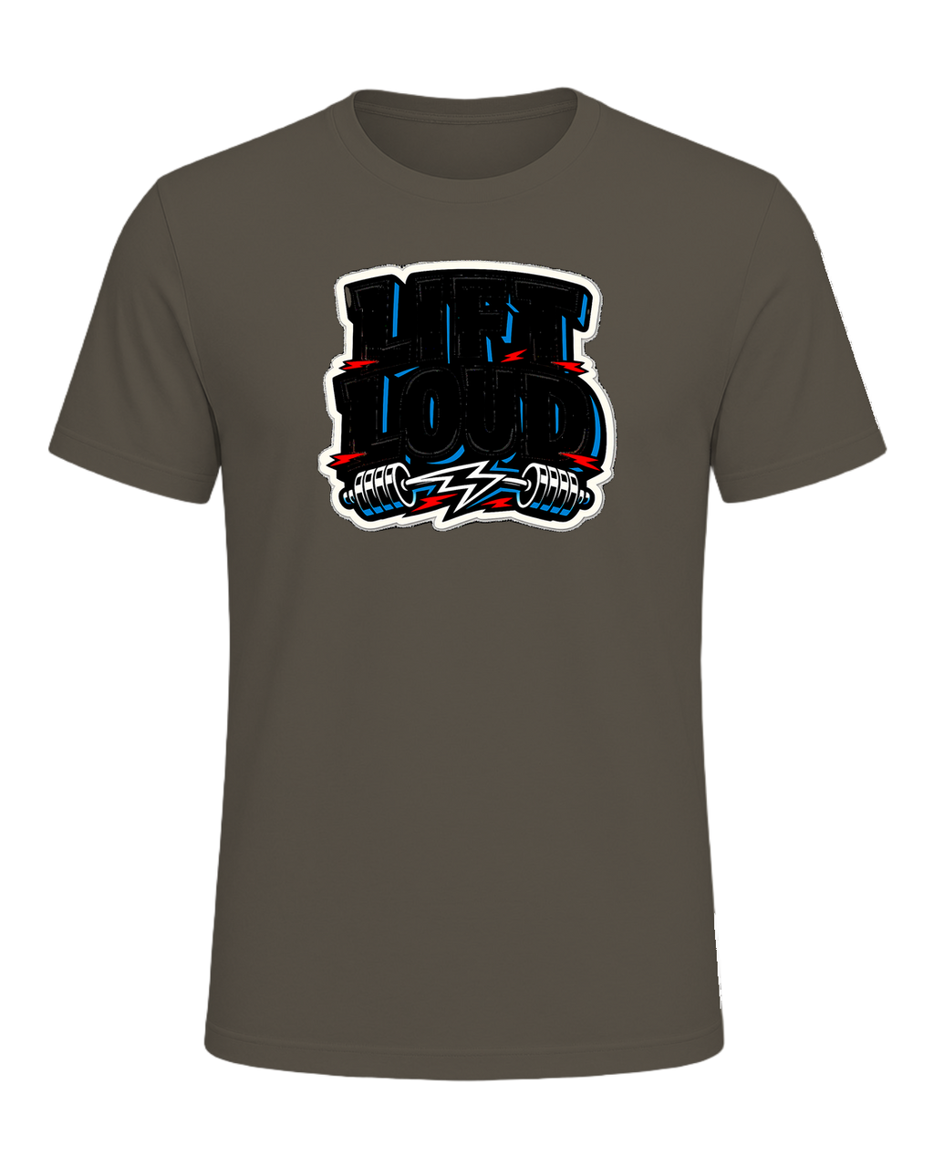 Lift Loud Tee — Army