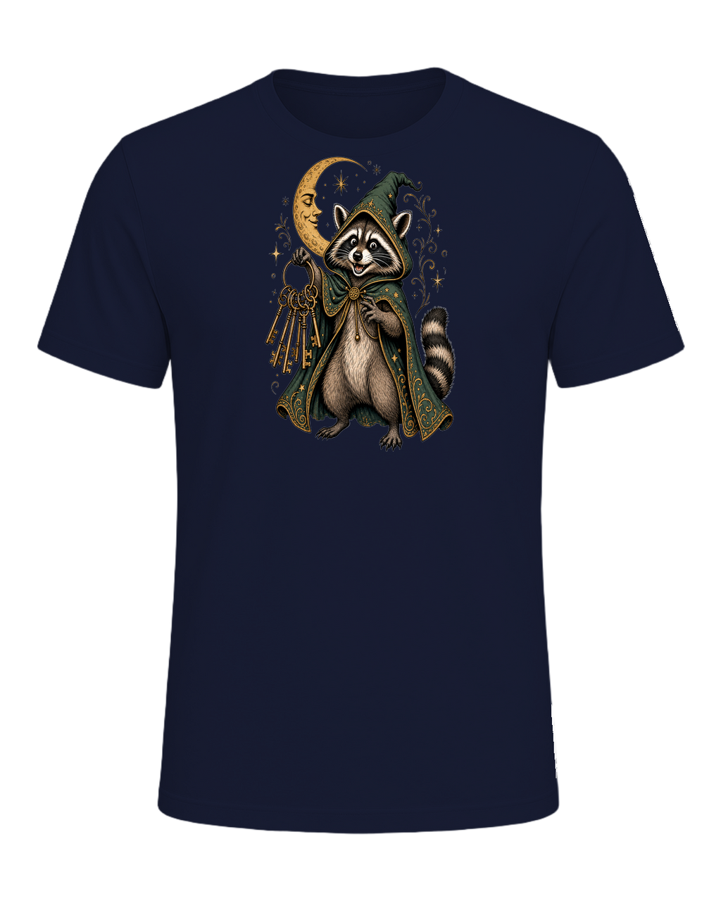 Raccoon Wizard Energy — Navy