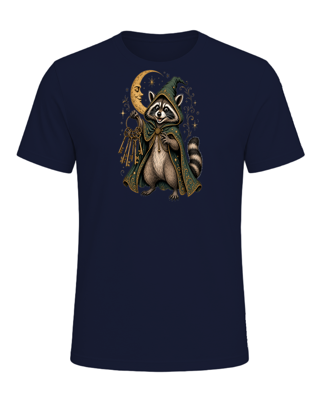 Raccoon Wizard Energy — Navy