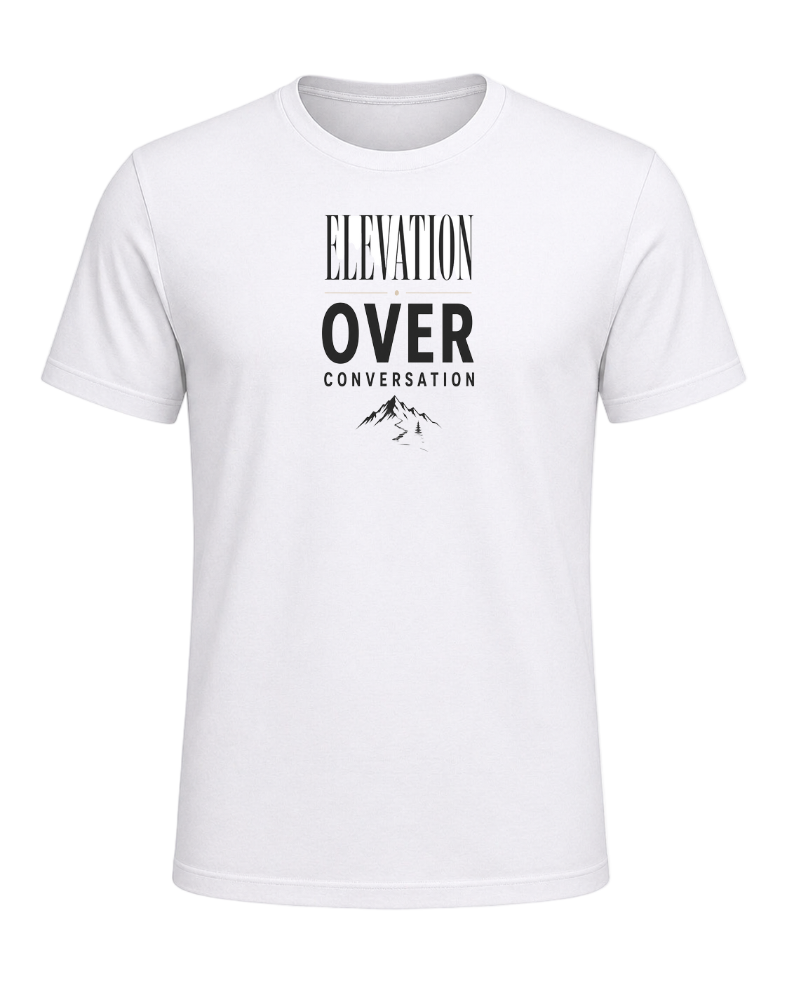 ELEVATION OVER CONVERSATION — White