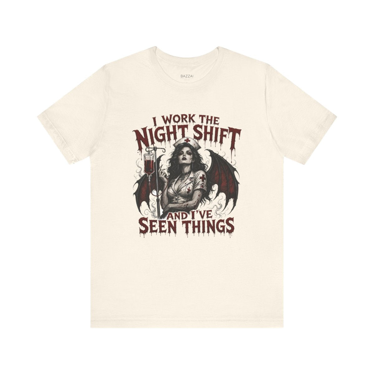 Night Shift Nurse T-Shirt — Nights Get Strange — t-shirt design