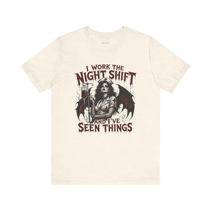 Night Shift Nurse T-Shirt — Nights Get Strange