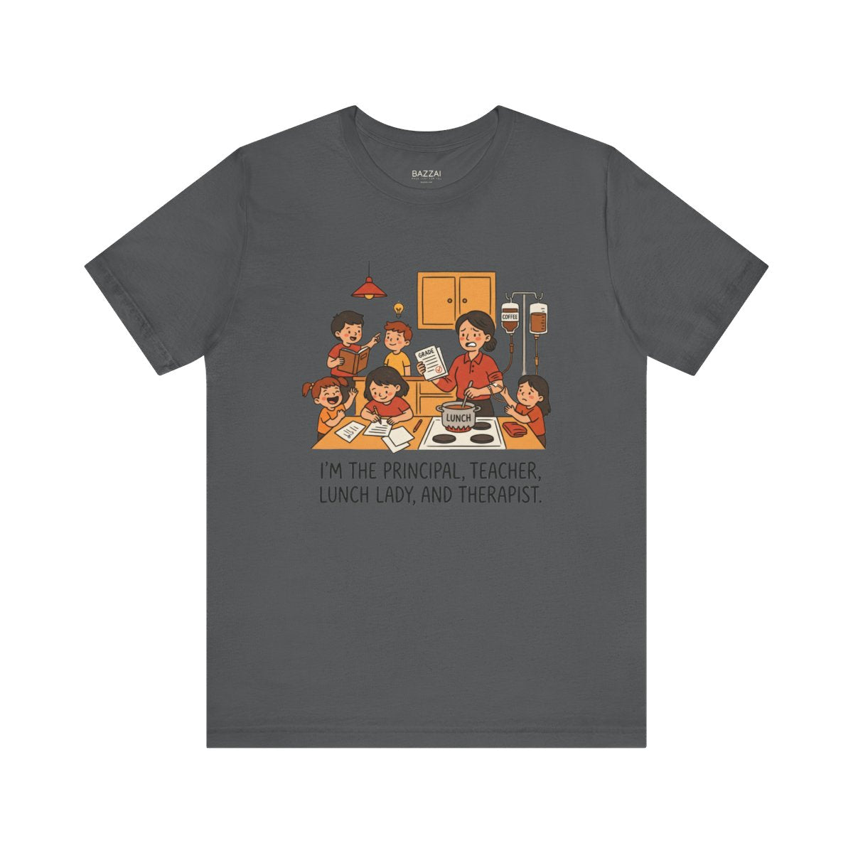 Homeschool Mom T-Shirt — Teacher, Parent, Referee — t-shirt design