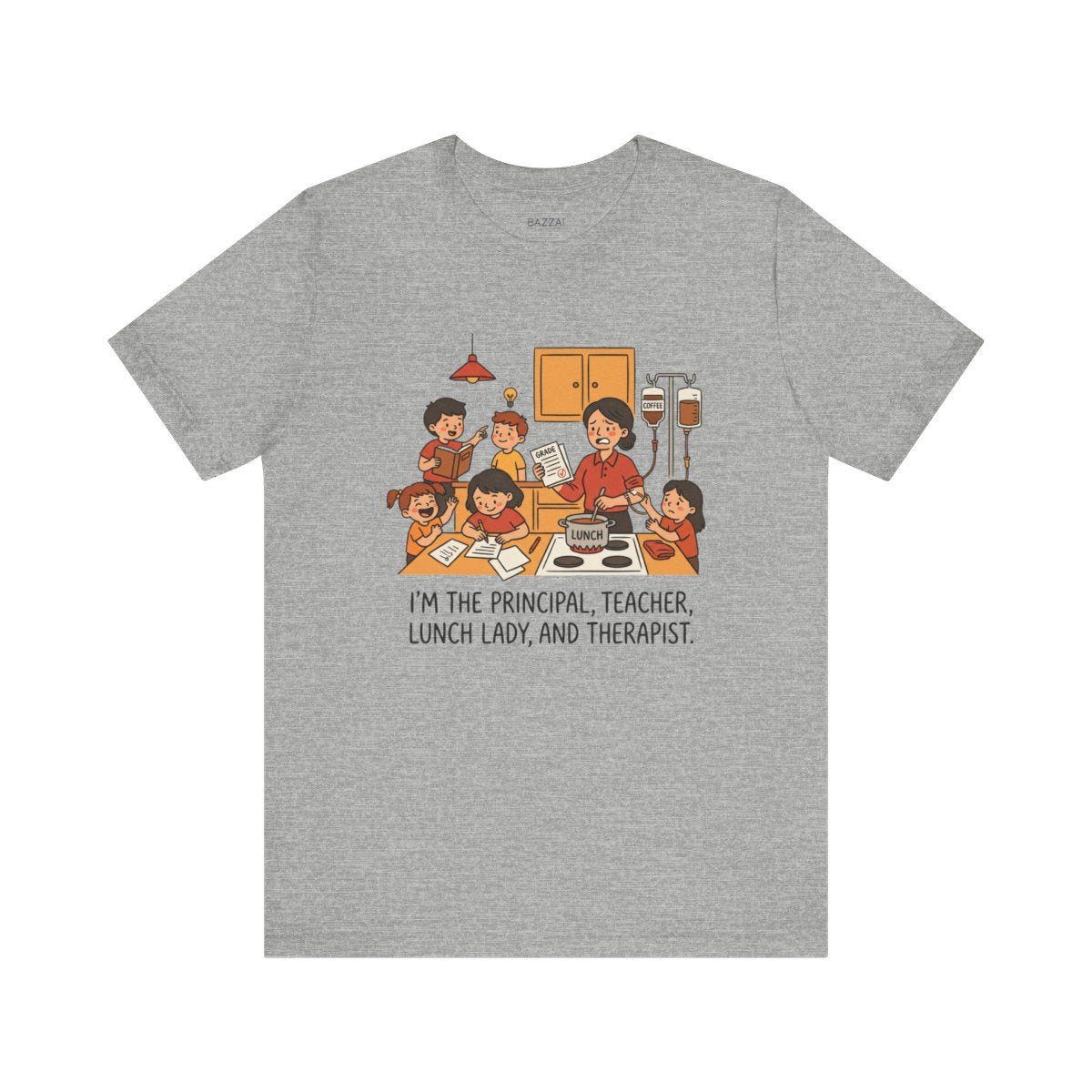 Homeschool Mom T-Shirt — Teacher, Parent, Referee — t-shirt design