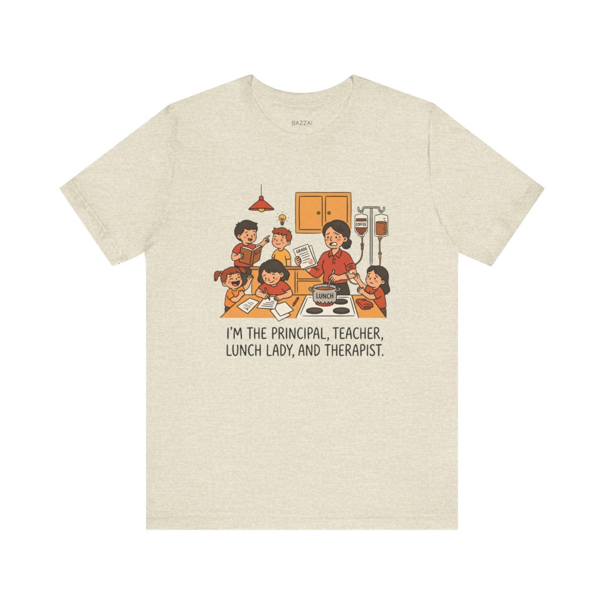 Homeschool Mom T-Shirt — Teacher, Parent, Referee — t-shirt design