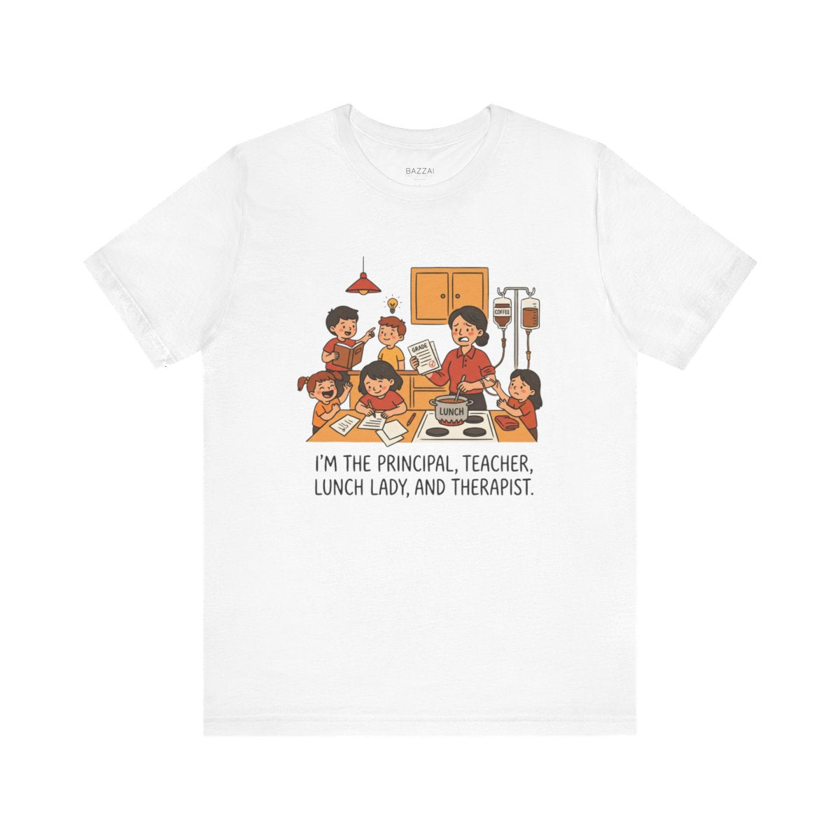Homeschool Mom T-Shirt — Teacher, Parent, Referee — t-shirt design