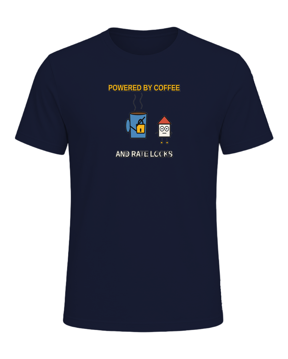 POWERED BY COFFEE AND RATE LOCKS — Navy