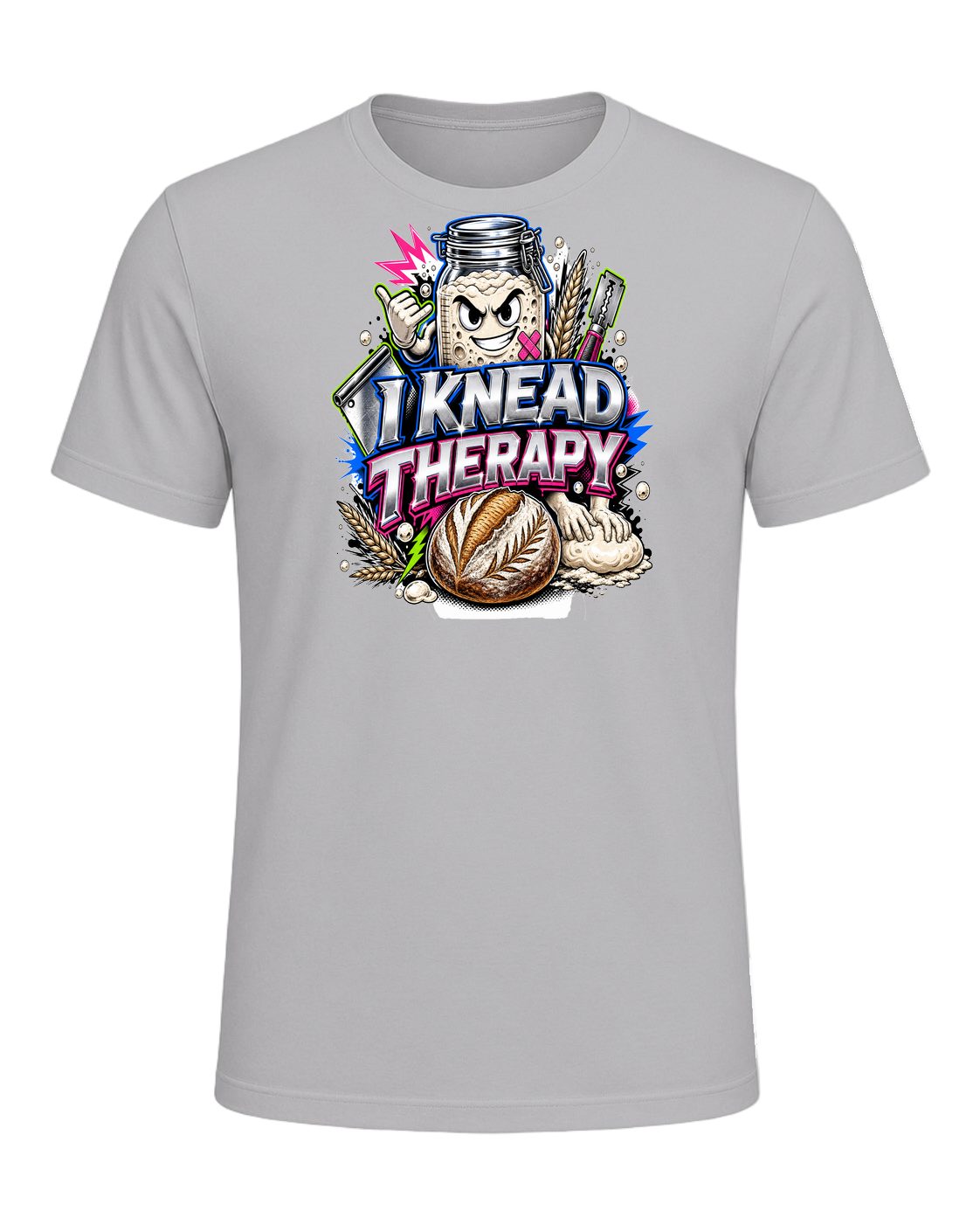 I KNEAD THERAPY — Athletic Heather