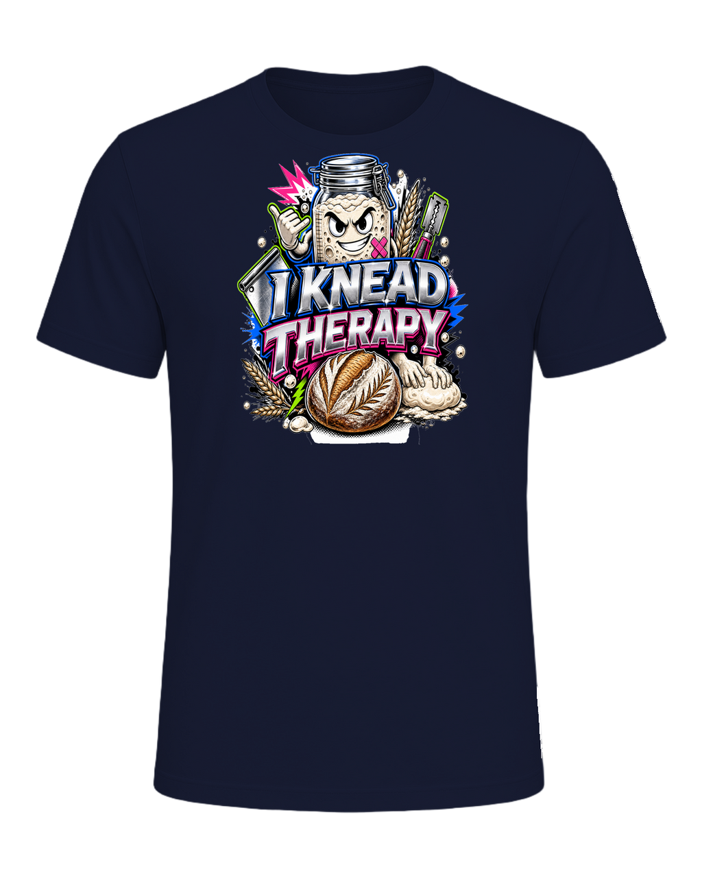 I KNEAD THERAPY — Navy