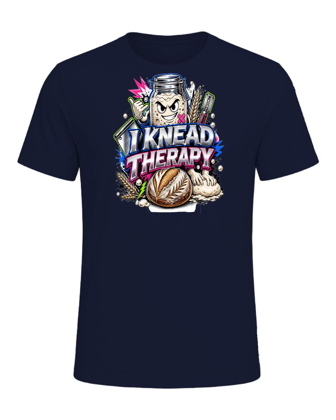 I KNEAD THERAPY — Navy