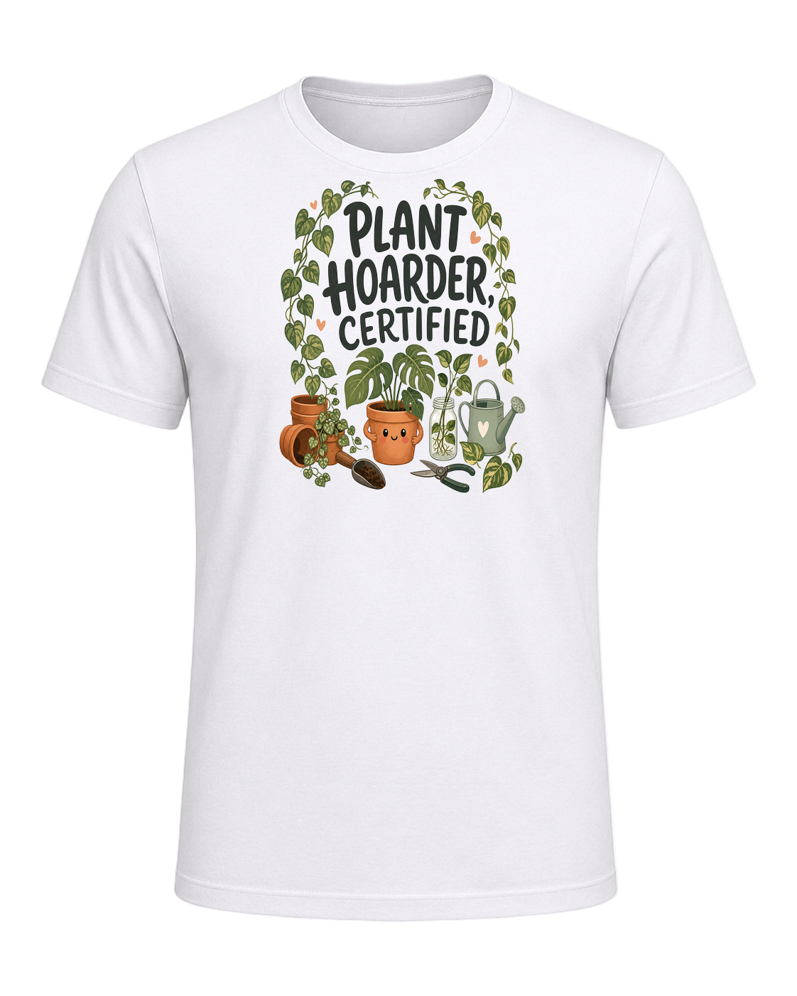 PLANT HOARDER, CERTIFIED — White