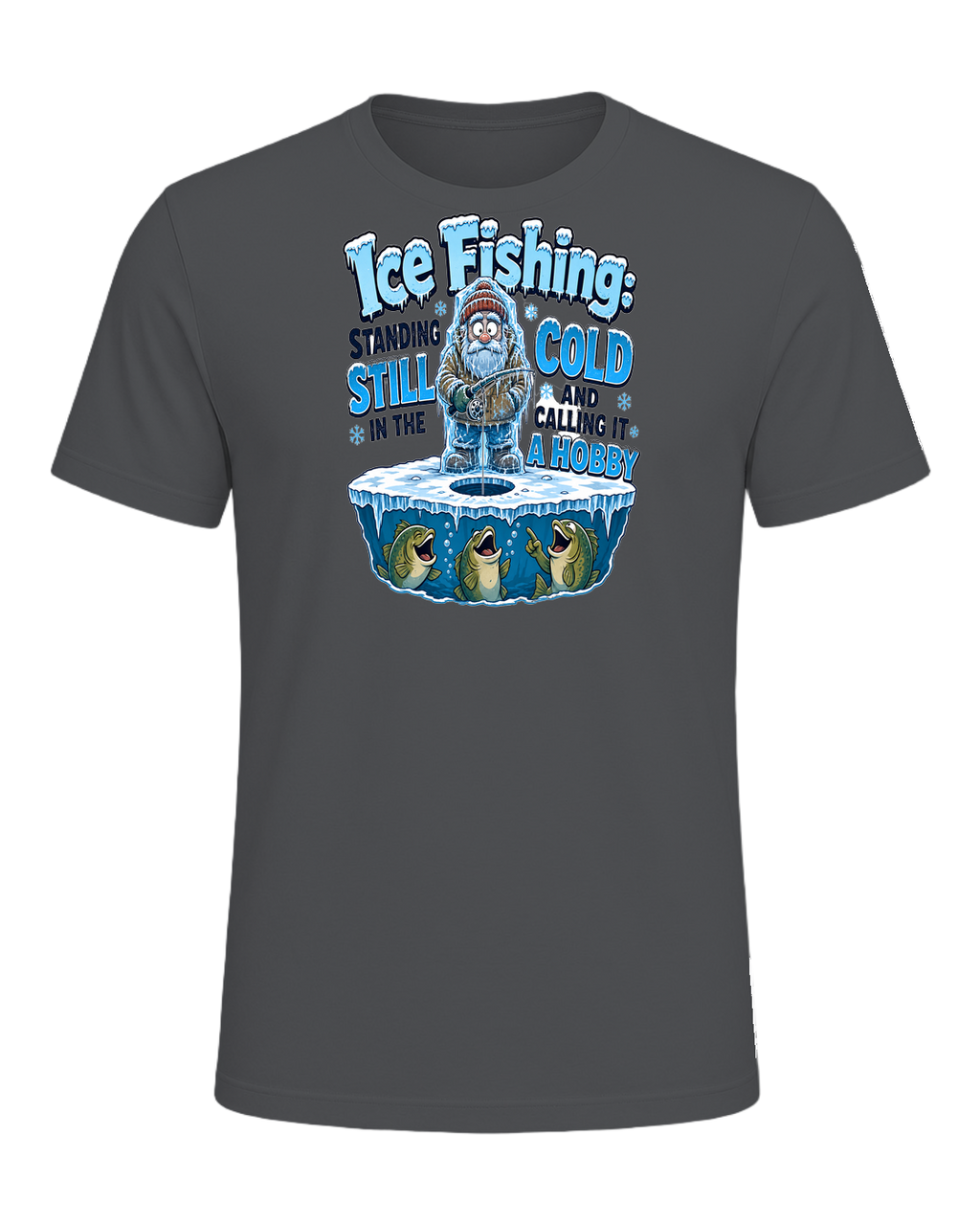 Ice Fishing Humor — Asphalt