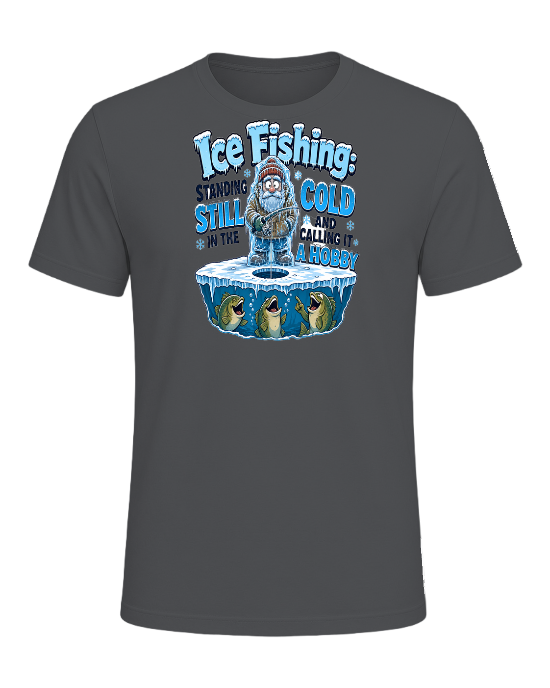 Ice Fishing Humor — Asphalt