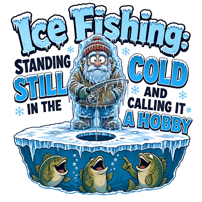 Ice Fishing: Standing Still & Calling It a Hobby