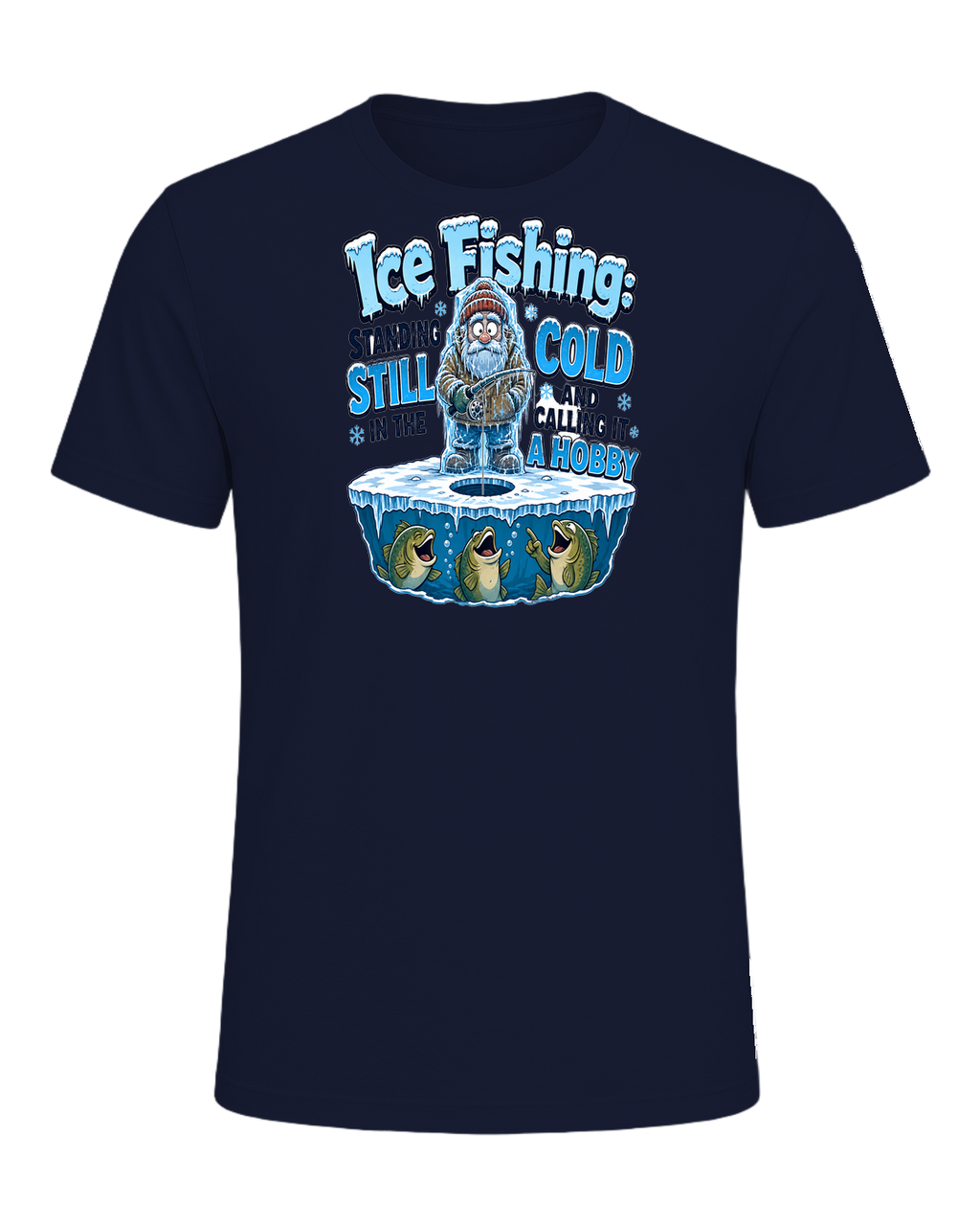 Ice Fishing Humor — Navy