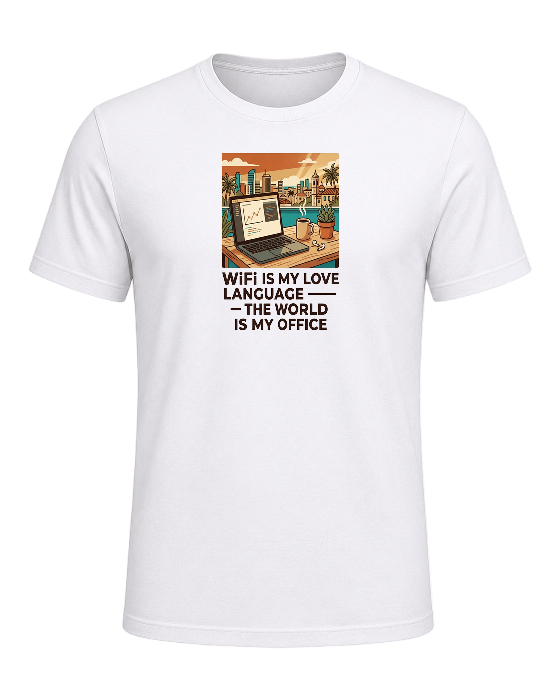 Digital Nomad — White