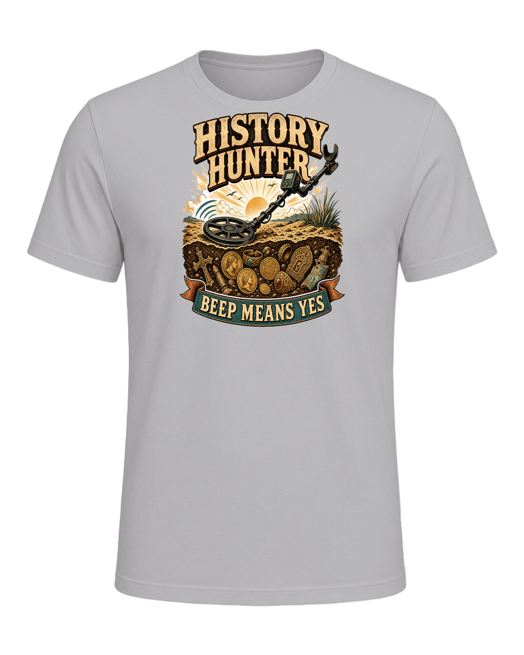 Metal Detecting — Athletic Heather