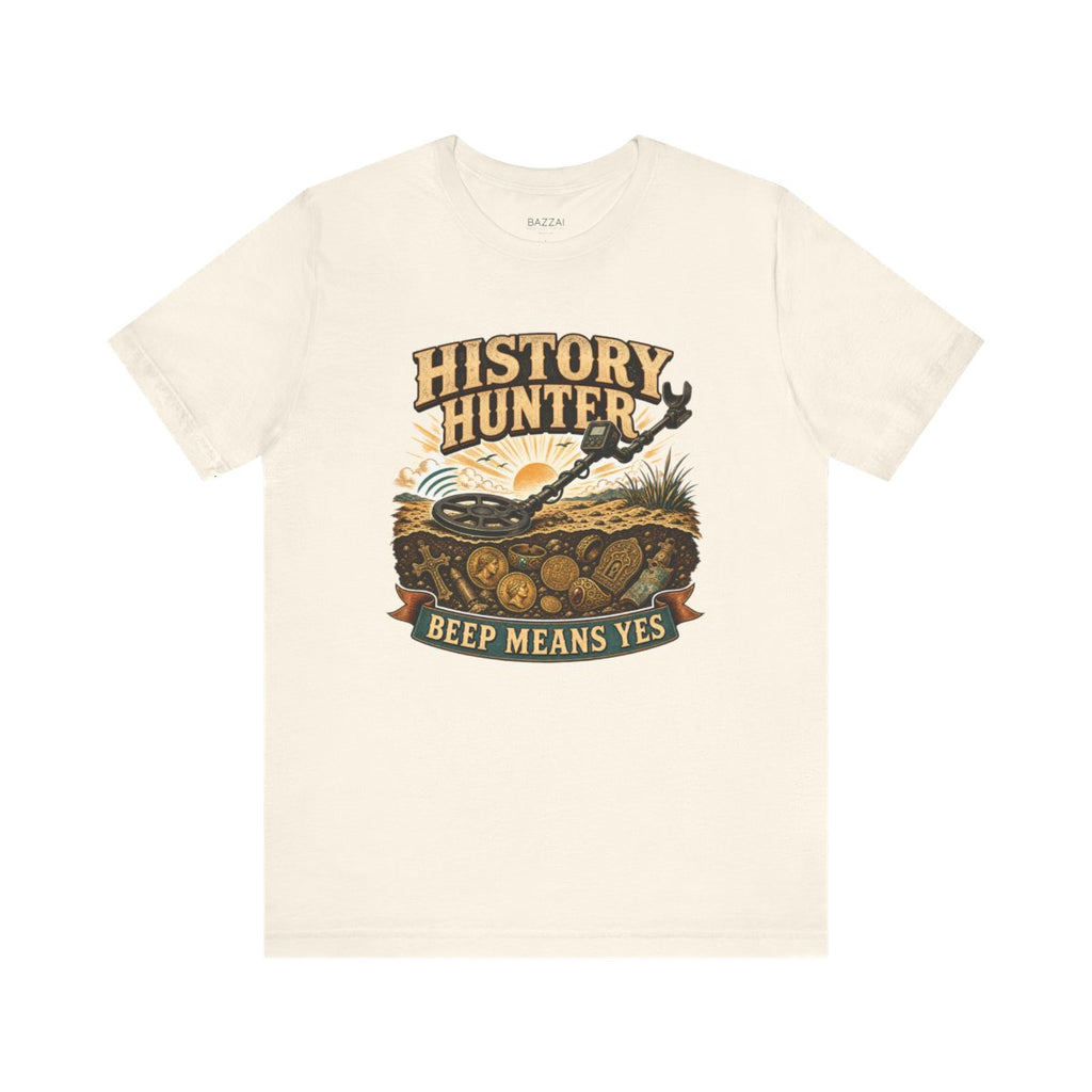 Metal Detecting T-Shirt — Mostly Bottle Caps — hunter t-shirt design