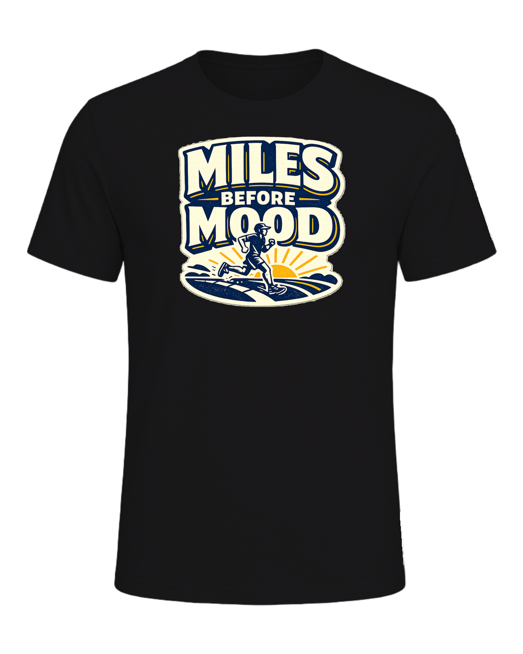 Miles Before Mood Tee — Dark Grey Heather