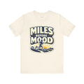 Running Humor T-Shirt — Miles Before Mood — running t-shirt design by Reggie
