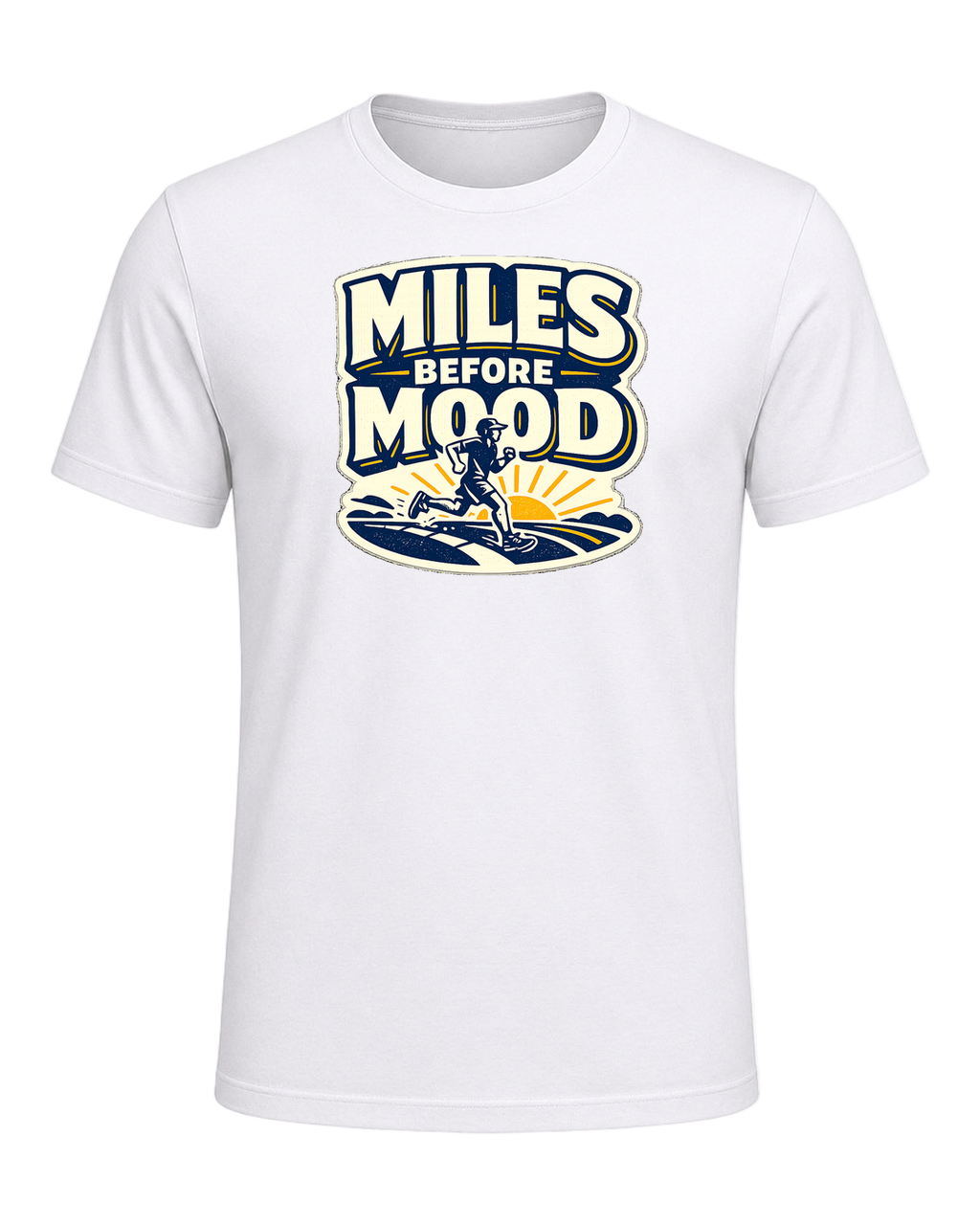 Miles Before Mood Tee — White
