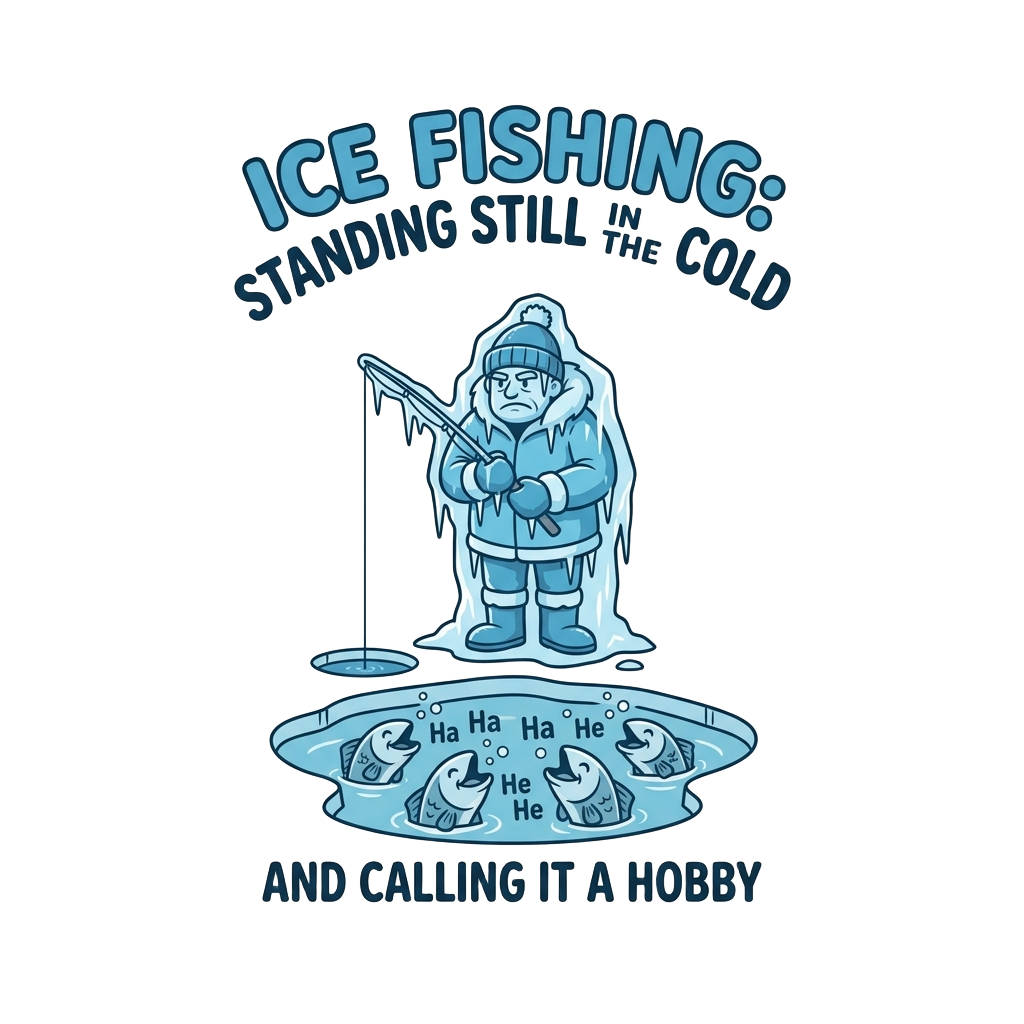 Ice Fishing Humor