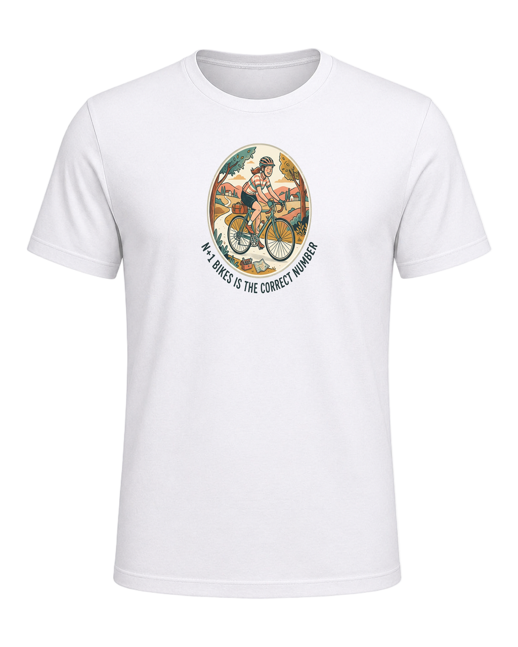 N+1 BIKES IS THE CORRECT NUMBER — White