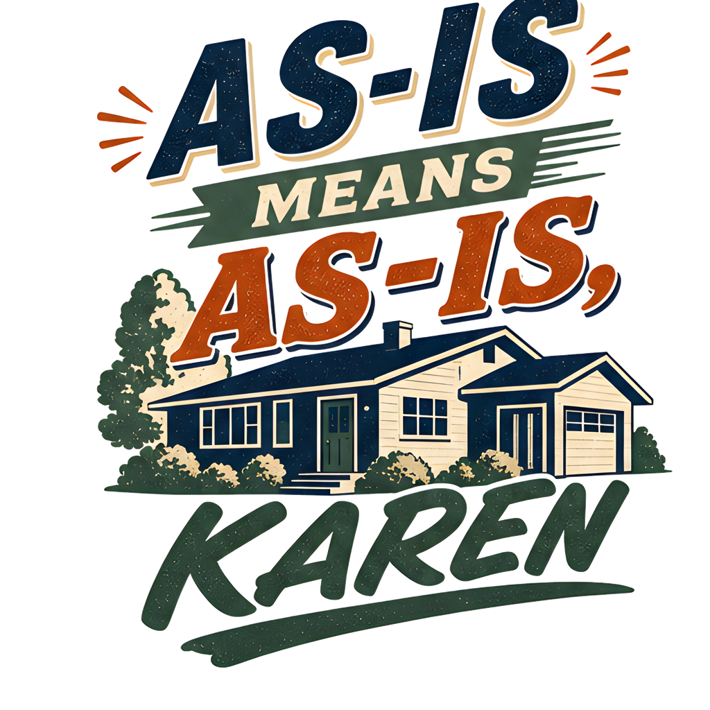 AS-IS MEANS AS-IS, KAREN