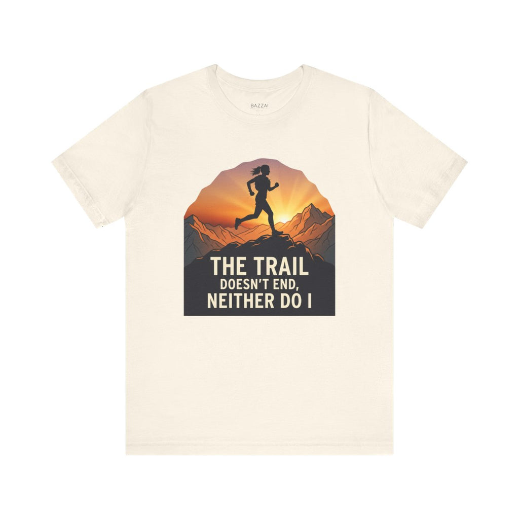 Trail Runner T-Shirt — Roots, Rocks and No Pace Data — running t-shirt design
