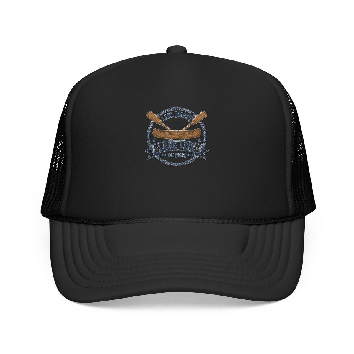 Lakeside Summer Hat — Lake Life Local — campsite hat design