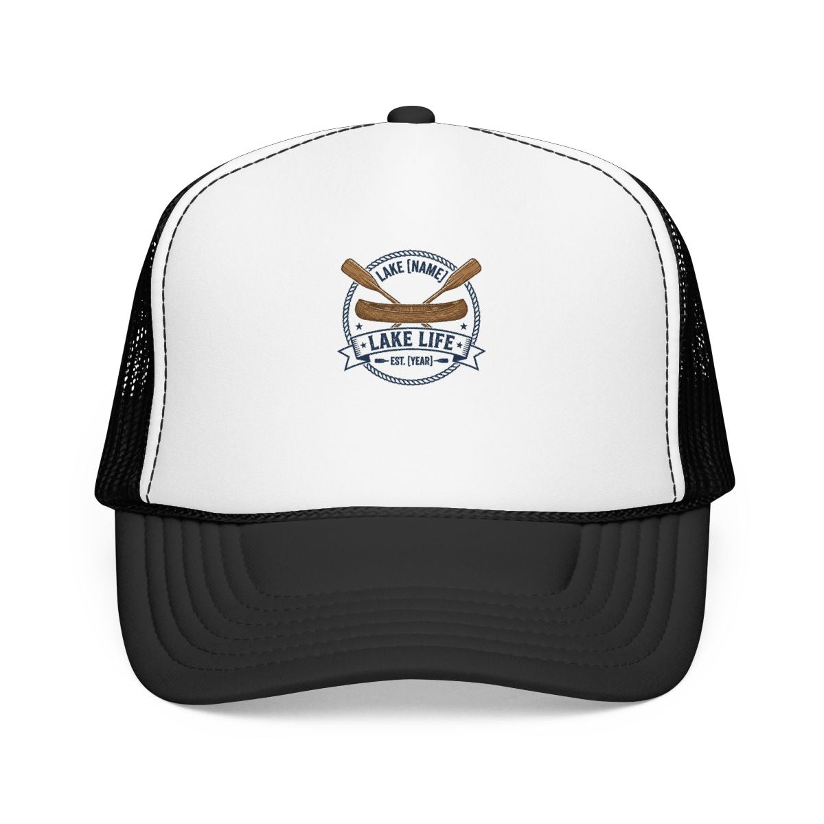 Lakeside Summer Hat — Lake Life Local — campsite hat design