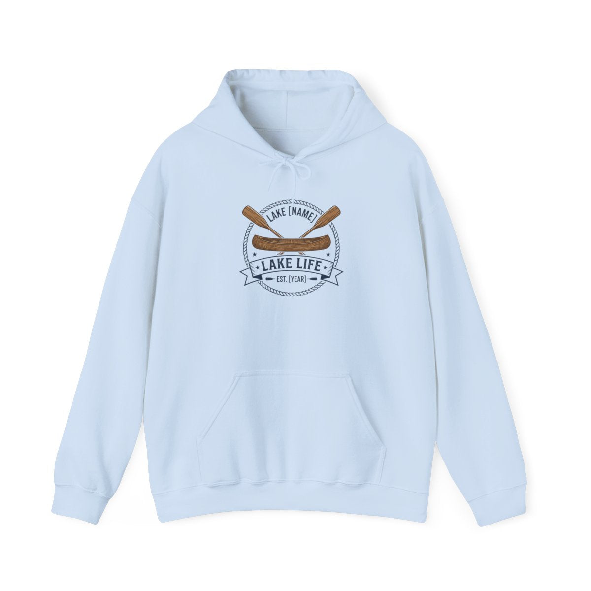 Lakeside Summer Hoodie — Lake Life Local — campsite hoodie design
