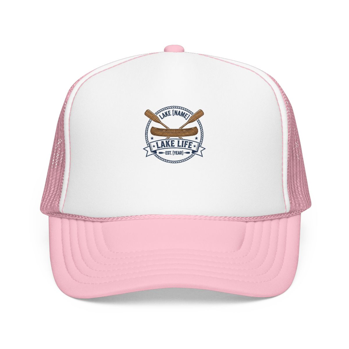 Lakeside Summer Hat — Lake Life Local — campsite hat design
