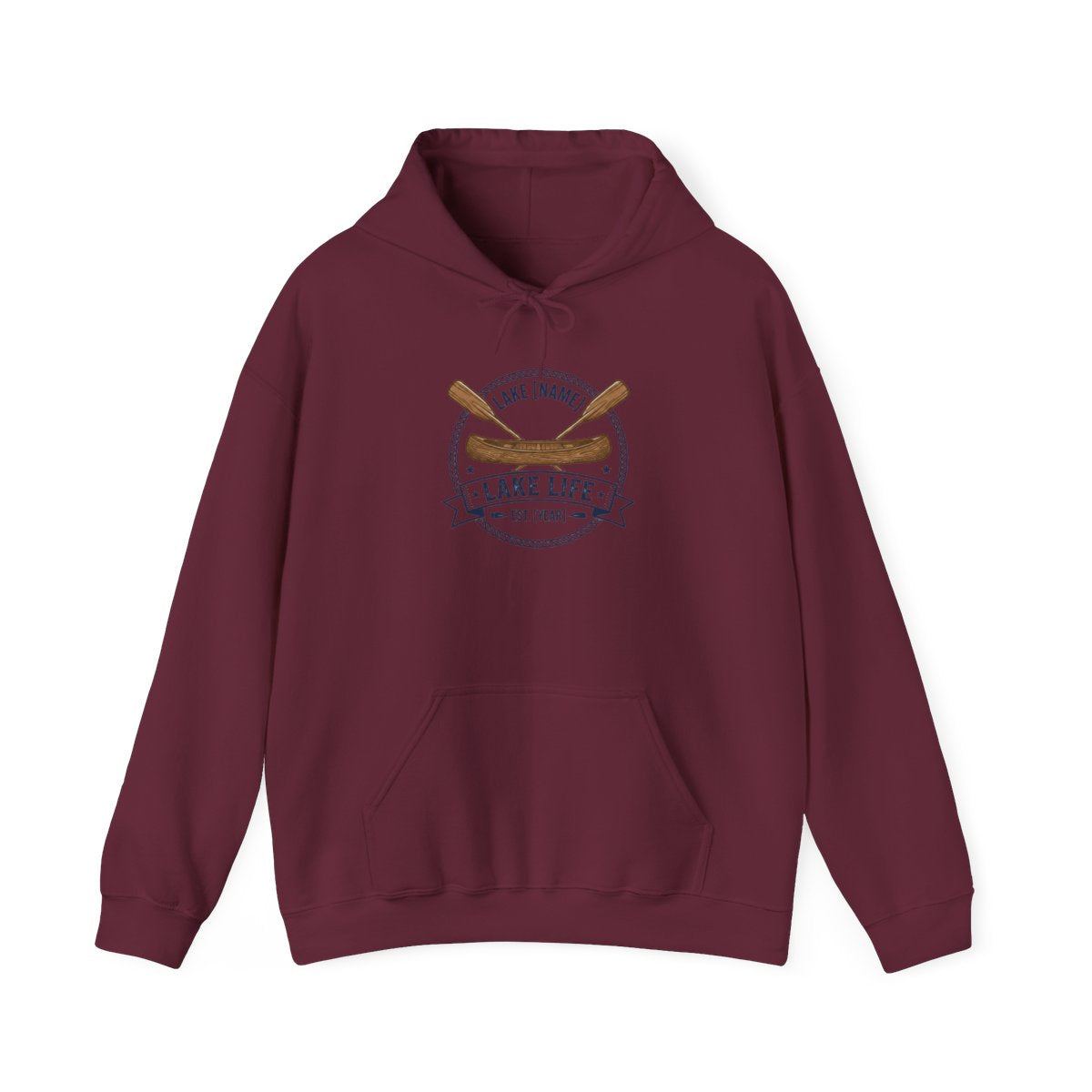 Lakeside Summer Hoodie — Lake Life Local — campsite hoodie design