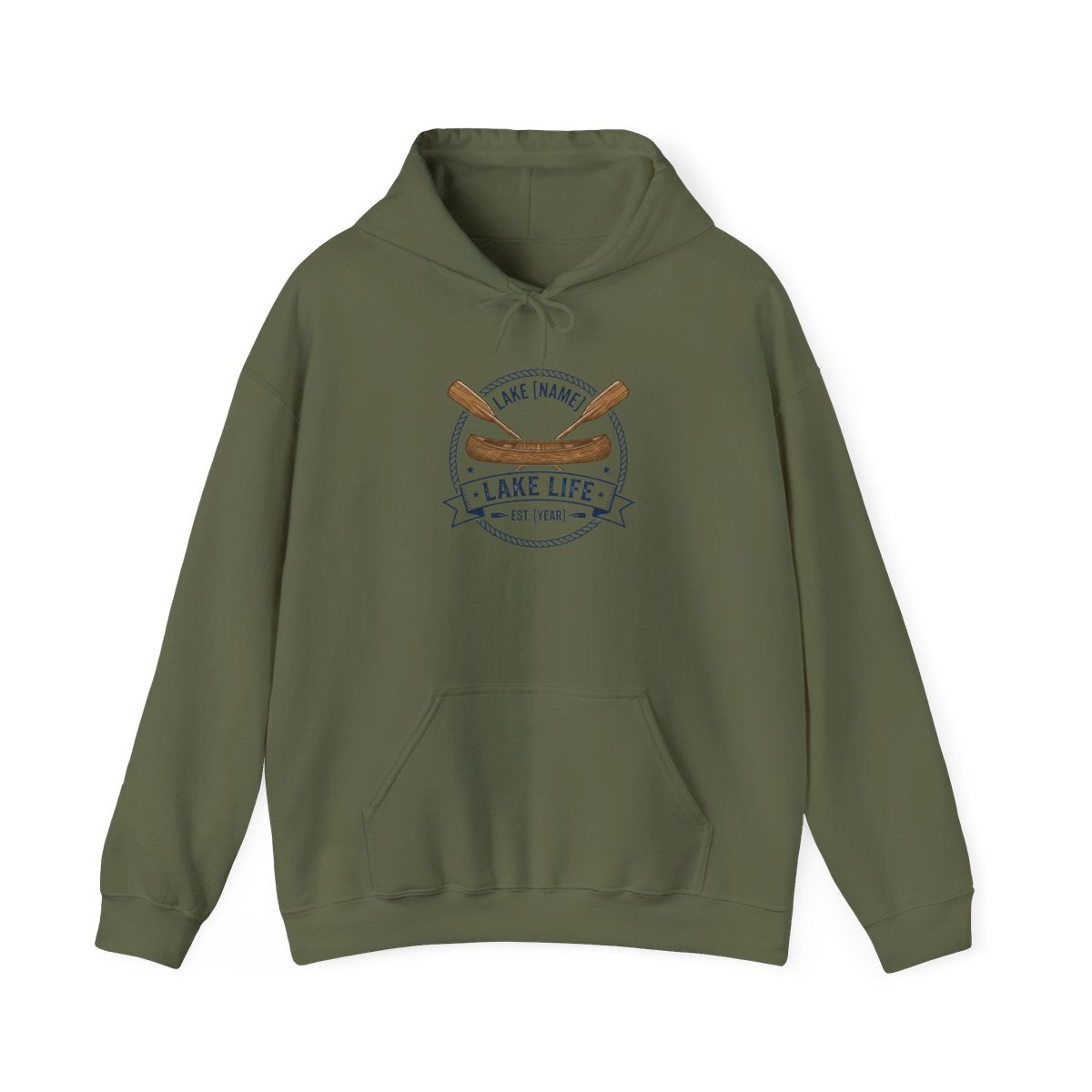 Lakeside Summer Hoodie — Lake Life Local — campsite hoodie design