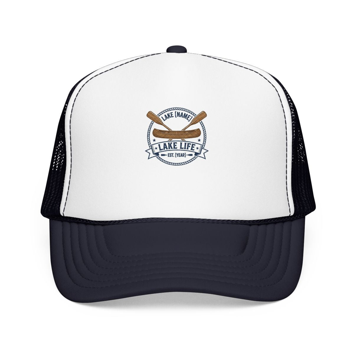 Lakeside Summer Hat — Lake Life Local — campsite hat design