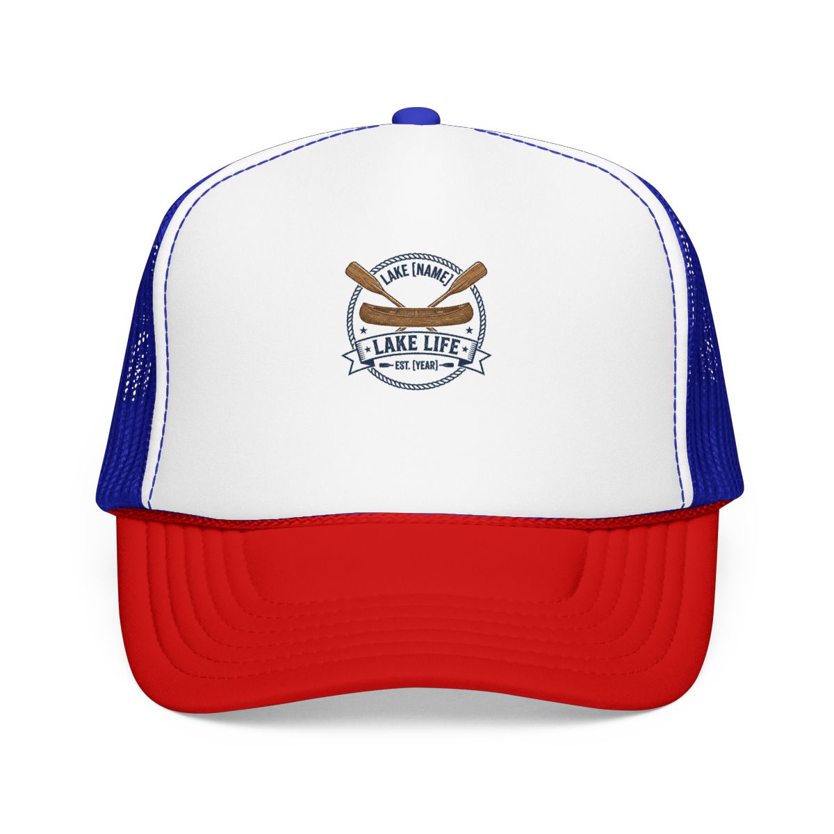Lakeside Summer Hat — Lake Life Local — campsite hat design