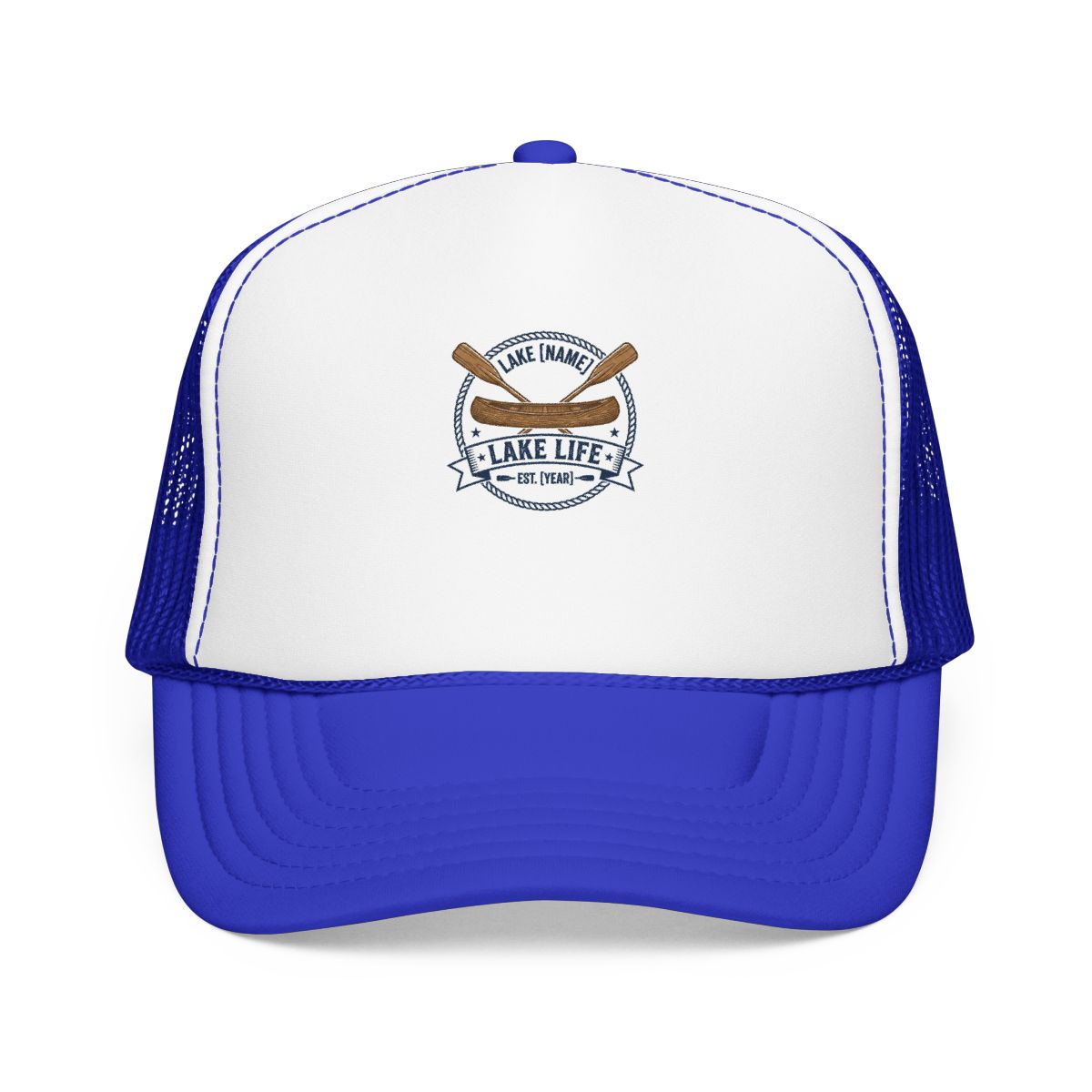 Lakeside Summer Hat — Lake Life Local — campsite hat design